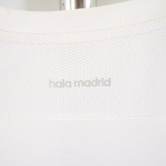 DAMAGED Adidas Halla Madrid White Medium Climacool Jersey T-Shirt