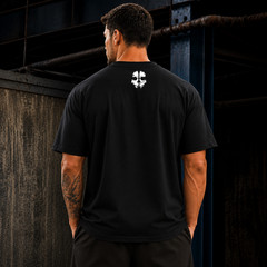 Ghost Skull Graphic Oversized T-Shirt Streetwear Unisex Heavy Cotton Gamers Tee
