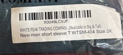 White Peak New Men Short Sleeve Variety 4 Pack Of Shirts Size 3X (Big & Tall)