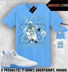 Shirt Matching AJ 12 Melo 2025 Denver Nuggets To Match Sneaker Vintage Air MJ 23