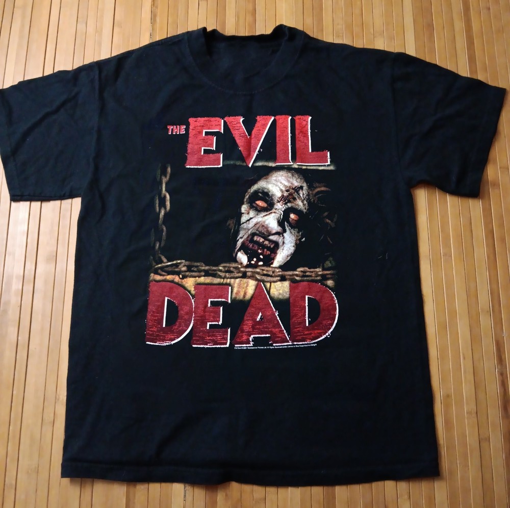 Vintage 2001 The Evil Dead Movie Horror Supernatural Unisex S-5XL Shirt ILS248