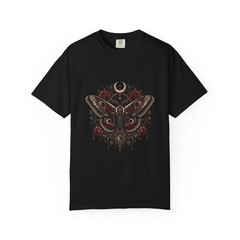 Gothic Moth Oracle T-Shirt Graphic