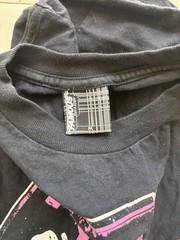 Famous Stars & Straps Band Graphic T Shirt Black Pink Medium Y2K