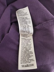 Goodthreads Men’s Slim-Fit Cotton Crewneck T-Shirt Deep Purple Size M