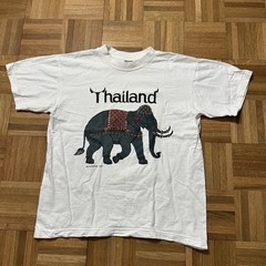 Vintage Thailand Tee 1990s Large