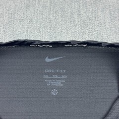 Nike T-Shirt Mens 2XL XXL Black Dri-Fit Miler Running Training Athletic Workout