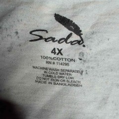 Sada Street Predators T-Shirt Mens 4X White Magenta Graphic V-Neck Tie Dye Dope
