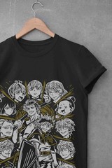 Black Clover Shirt Asta Tshirt Yuno T-Shirt Noelle Top Yami Luck Anime Demon Tee