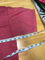 Vintage Jerzees Blank Shirt Red 100% Combed Cotton USA Made Tee Medium
