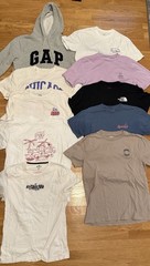 VARIOUS BRANDS-ADULT MEDIUM-GENTLY USED-TEN (10) PIECE LOT-READ DESCRIPTION
