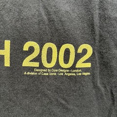 Vintage Screen Stars 2002 Edinburgh Fringe Mafia T Shirt Large Black Y2K Graphic