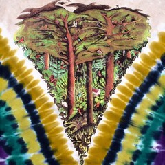 Endangered Tie-Dye T-Shirt Liquid Blue