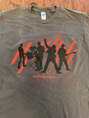 U2 Vertigo 2005 Tour Gray Shirt Size Small