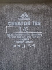 Adidas Large Creator Black T-Shirt (0099)