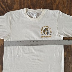 Switchfoot We’re Meant To Live Shirt Medium Cream Band Tee Front Back Graphic