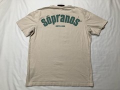 The Sopranos Shirt Mens Medium Beige Tony Soprano Photo Quote Graphic Tee HBO