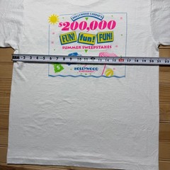 Vintage 90s Hollywood Casino Aurora $200,000 Summer Sweepstakes T-Shirt – Large