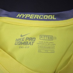 Nike Pro Dri-Fit Sleeveless Shirt Men’s Yellow Used XXL