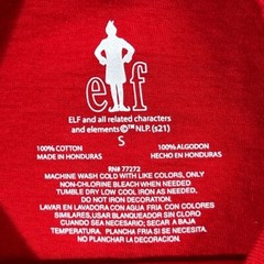 Elf Shirt Men Small Raised By Elves Holiday Graphic Eat Work Party Gym Core Nw