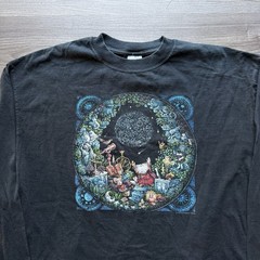 Vintage 1998 Bill Bell Astrology Space Wizard Long Sleeve Shirt Men’s Size 2XL