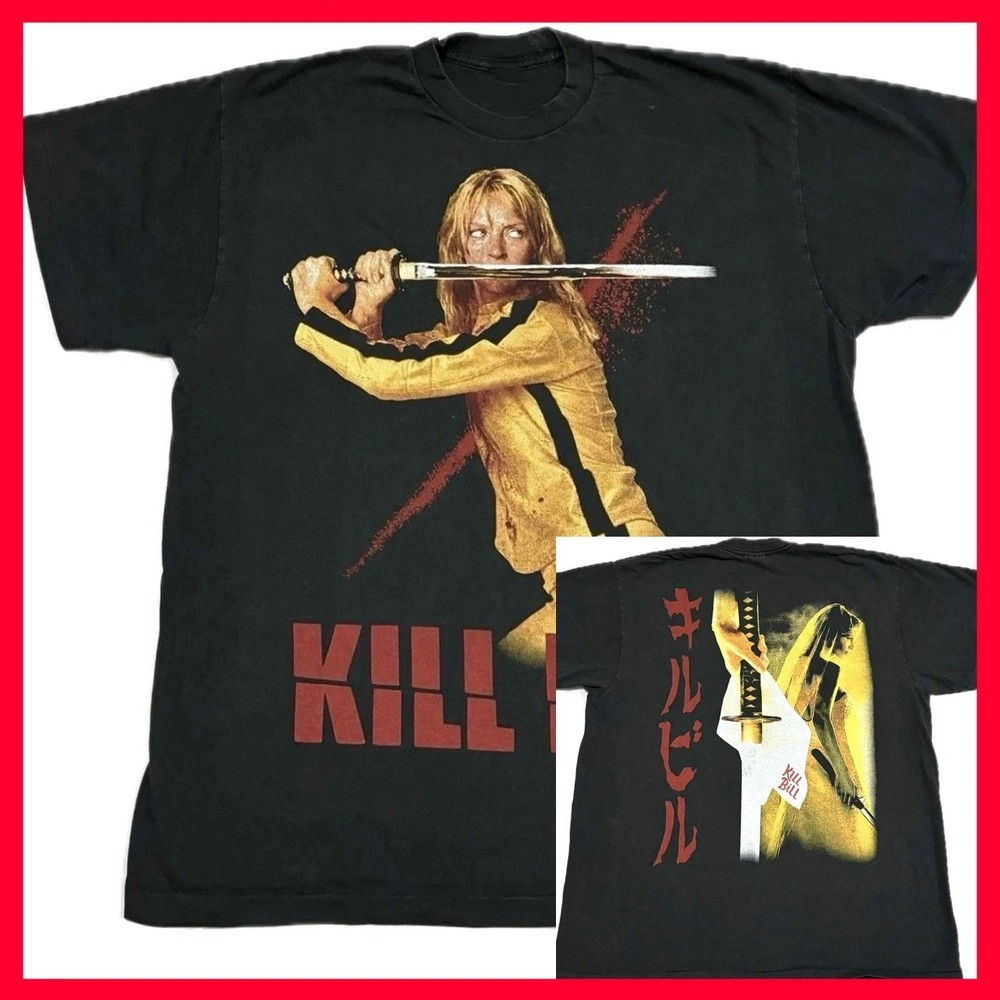 Vintage Kill Bill Movie Retro T-Shirt All Size
