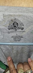 Looney Tunes Men’s Gray All-Over Graphic Print Crew Neck T-Shirt Size L