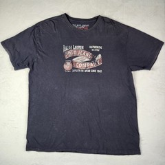 Polo Jean Company Ralph Lauren 1967 Trademark T Shirt Mens Size XL Navy