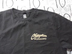 Medium- Clayton Brewhouse Mount Baldy Blonde California District Brand T- Shirt