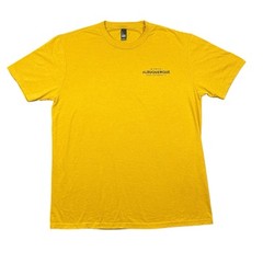Visit Albuquerque Graphic T-Shirt Size L Yellow Tri-Blend Tourist Promo Tee