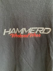 454 SS Chevy C1500 Hammered Weekend Wear Men’s Black Graphic T-shirt Large 2XL