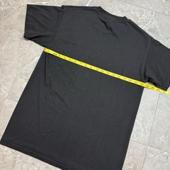 Vintage Hanes Heavyweight 50/50 Black Blank T Shirt Size Medium