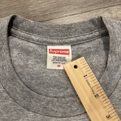 Supreme SS24 ‘Futura’ Box Logo Tee Mens Medium Gray Black