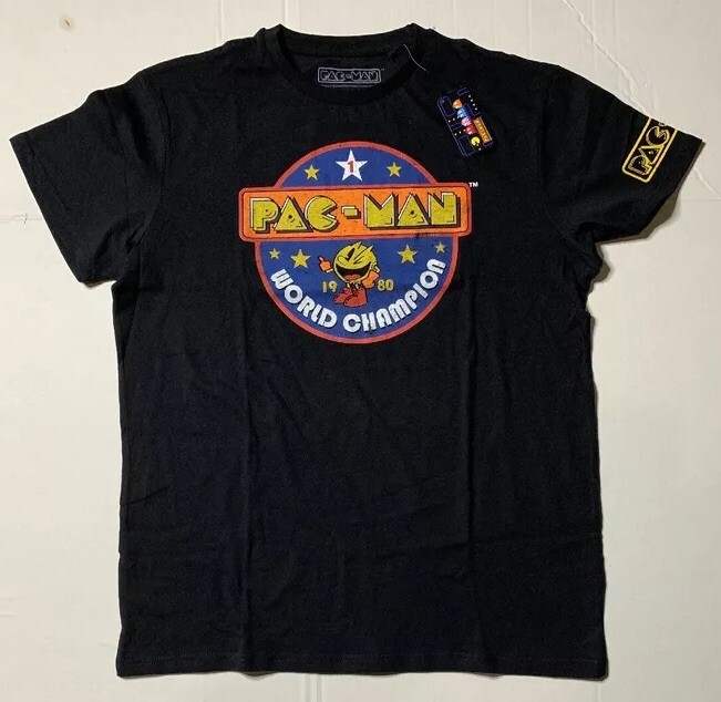 Brand New- Slim Fit Pac-Man Short Sleeved Graphic T-Shirt Mens (Size S)