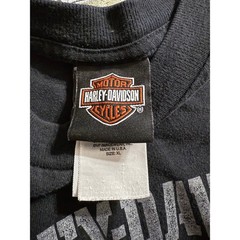 Harley Davidson Motorcycles Kansas City MO Graphic T Shirt Mens XL Black