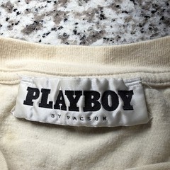 Playboy by PacSun Love Songs Saratoga Festival 2022 Graphic Tee Beige Men’s L