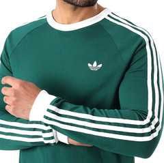 NEW MENS ADIDAS ORIGINALS CALIFORNIA TREFOIL LONG SLEEVE SHIRT~SIZE LARGE KE3543