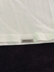 REPRESENT REBORN T-SHiRT -SiZE XL- iN FLAT WHiTE