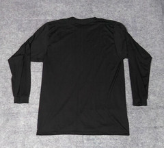 US Army APFU Long Sleeve Physical Fitness Shirt Black Gold ARMY Large Official