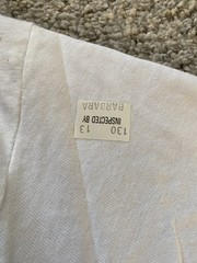 Vtg Jockey Power Knit T Shirt Sz L White Crewneck Made In USA Single Stitch NEW