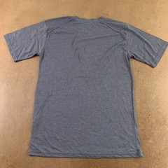 Badger Sport Adult Size Small Gray Heather Short Sleeve Crew Neck T-Shirt New