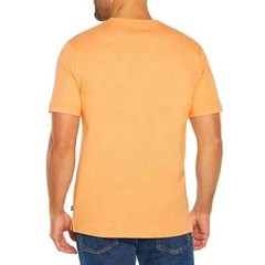 Gap Men’s Short Sleeve Slub Henley Size S Apricot Wash