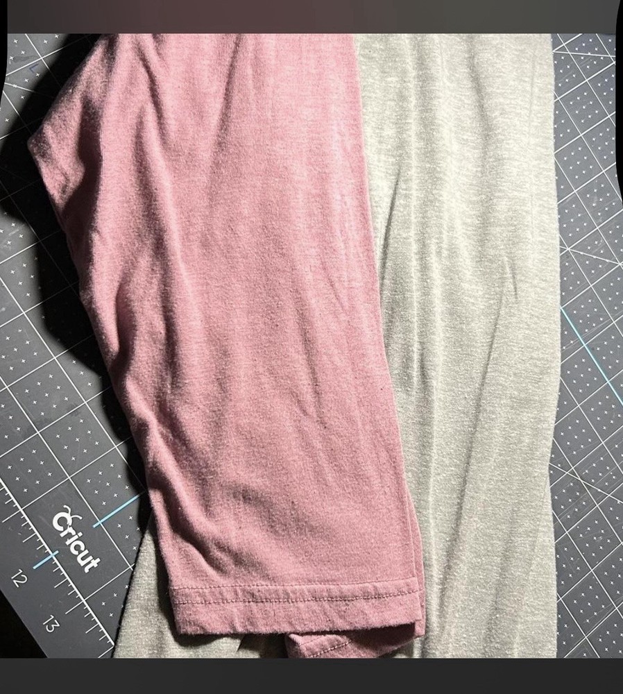 Women’s baseball Gray/Pink T-Shirt L
