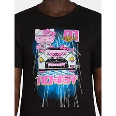 Hello Kitty Men’s Tokyo Speed Racing Graphic T-Shirt Size 3XL (54/56)