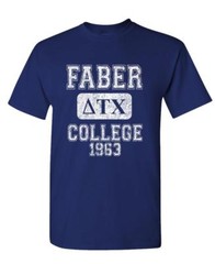 FABER COLLEGE – delta tau chi belushi house – Mens Cotton T-Shirt