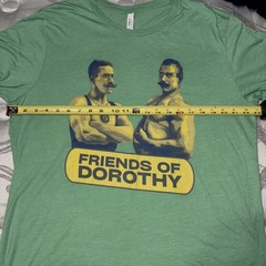 PRIDE FRIENDS OF DOROTHY VINTAGE T SHIRT MENS XL LGBTQ+ COMMUNITY BIG BEAR FOD