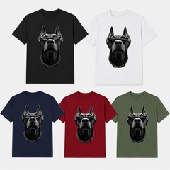 Gangsta Doberman with Glasses T-Shirt Swag Dog Lover Unisex Tee