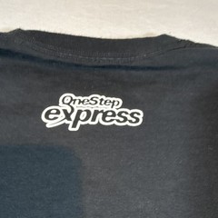 Polaroid OneStep Express Black Graphic Logo Long Sleeve Crew Neck T-Shirt XL