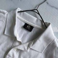 Paul Smith M White Polo Shirt Casual Formal Used Japan For 14+
