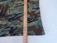 Vtg Ranger Woodland Camo Pocket T-Shirt Large Long Sleeve Green Hunting Outdoors
