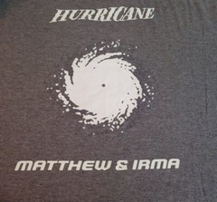 District Made Mens Graphic Tee Gray Size 3XL Short Sleeve Ford Strong Hurricanes